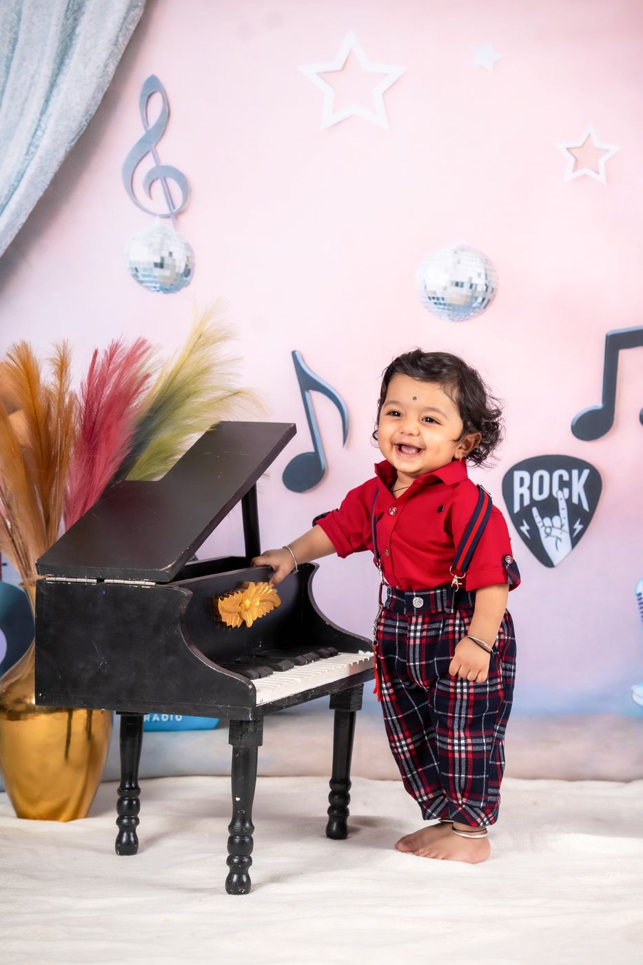 Little musician theme photoshoot at Sourmi Studio