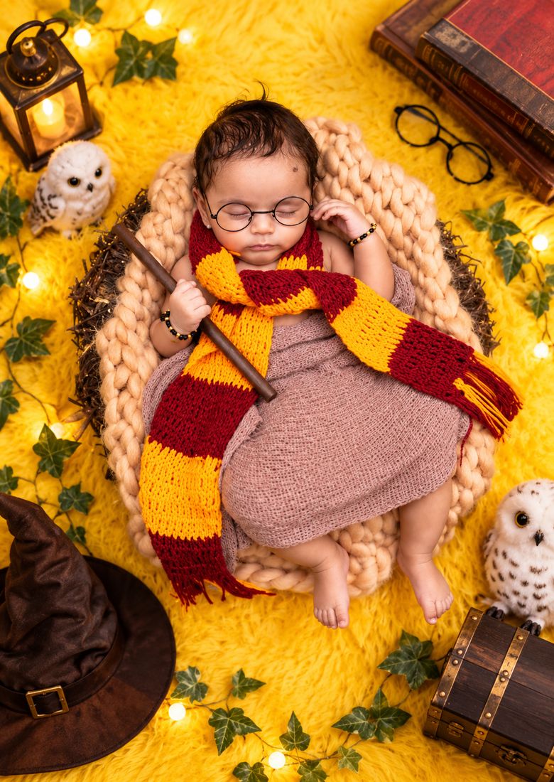 Wizard theme photoshoot at Sourmi Studio